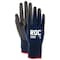 Magid Coated Gloves, 4 Abrasion Level, Blue, 10 12 PK GP14810 - alternate 6